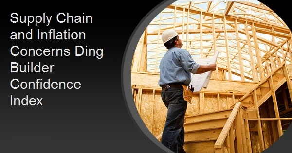 Supply Chain and Inflation Concerns Ding Builder Confidence Index
