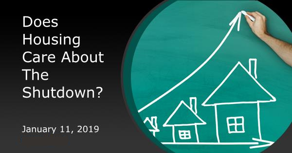 Does Housing Care About The Shutdown?