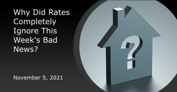 Why Did Rates Completely Ignore This Week's Bad News?