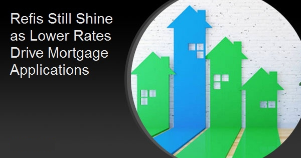 Refis Still Shine as Lower Rates Drive Mortgage Applications