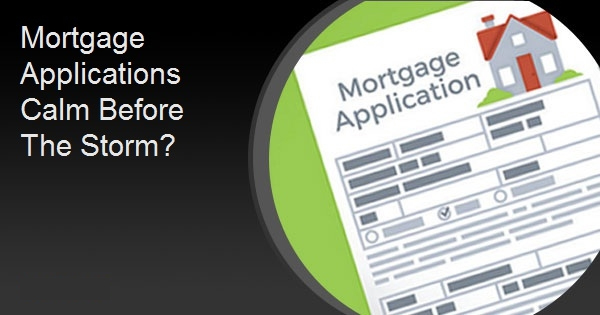Mortgage Applications Calm Before The Storm?